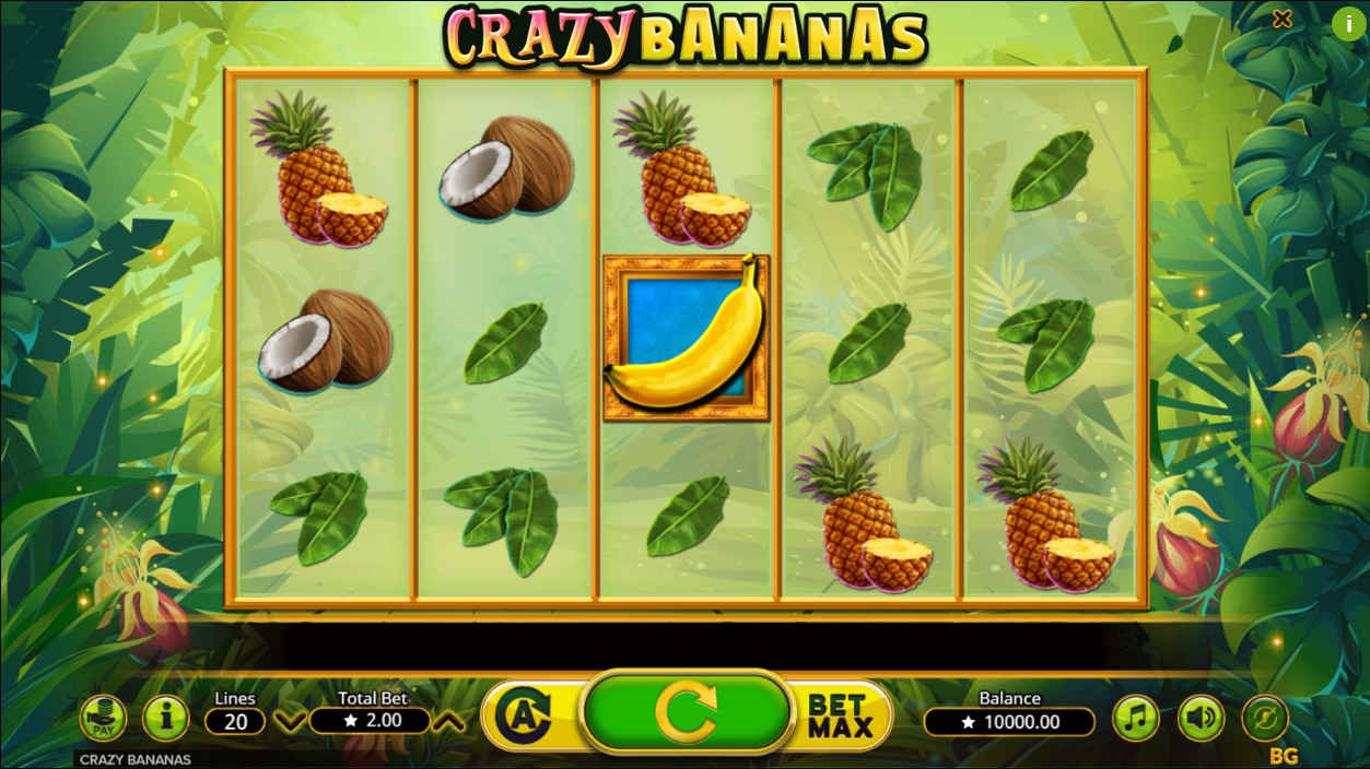 Онлайн слот Crazy Bananas